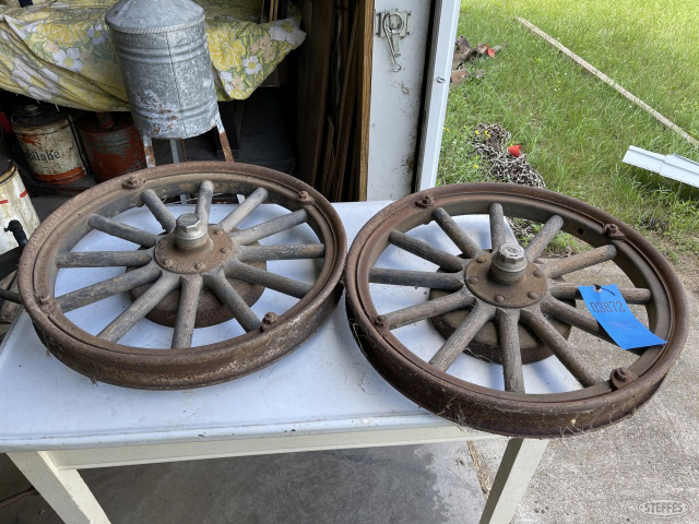 2- vintage Chevrolet wheels